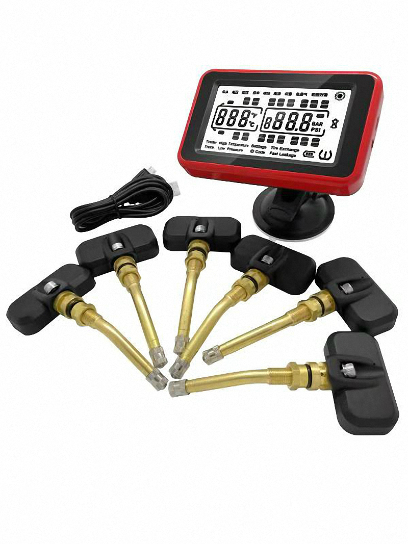 內(nèi)置大車(chē)TPMS(最大36輪) 適用于卡車(chē)/大巴/校車(chē)/敞篷車(chē)/房車(chē)/拖車(chē)等